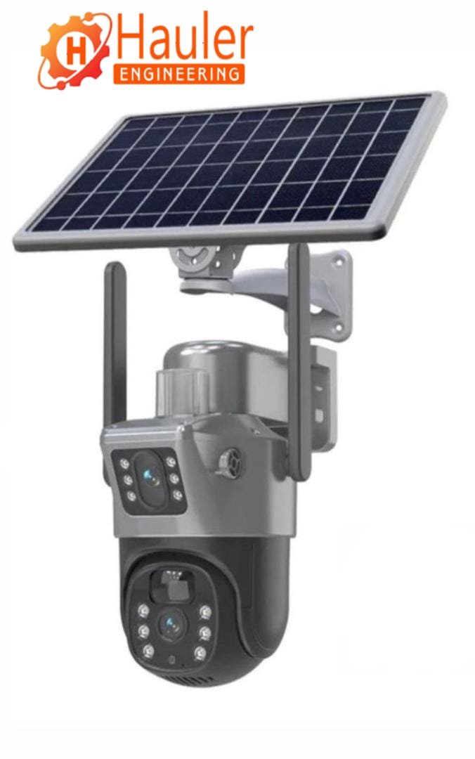 4G 2-in-1 CCTV Solar Powered Security Camera