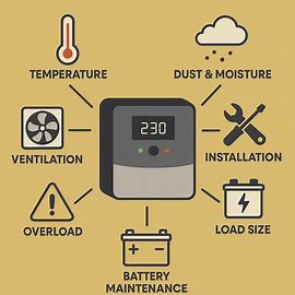 Factors That Affect the Life Span of a Solar Inverter