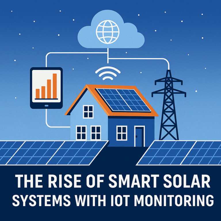 The Rise of Smart Solar Systems with IoT Monitoring