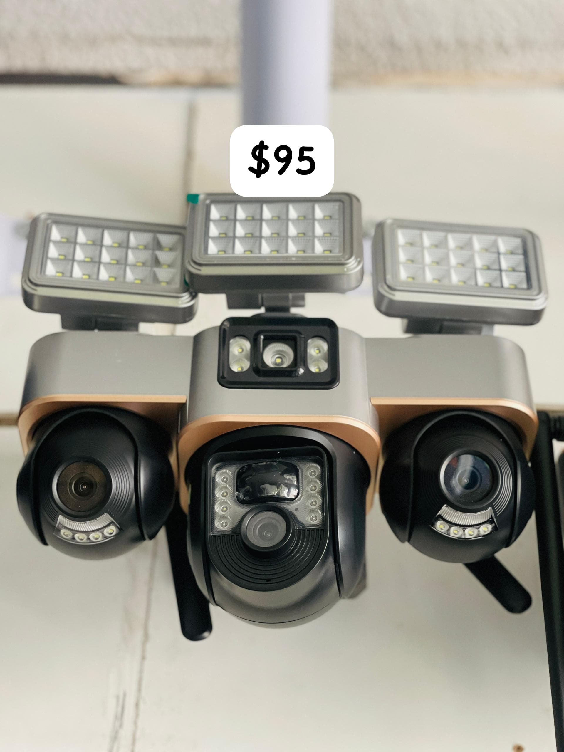 4-in-1 4G Security Camera Solar Powered